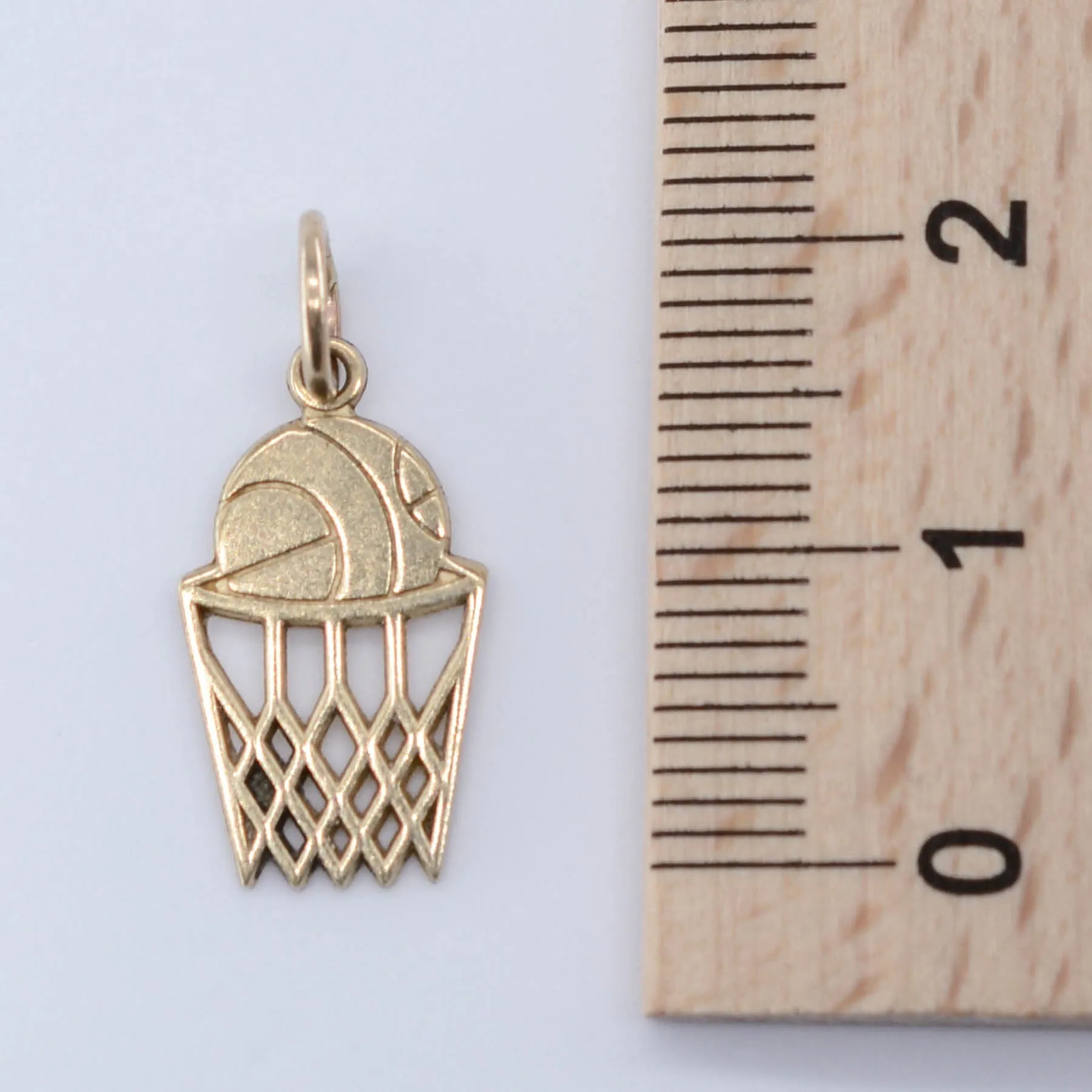 10k Basketball Charm