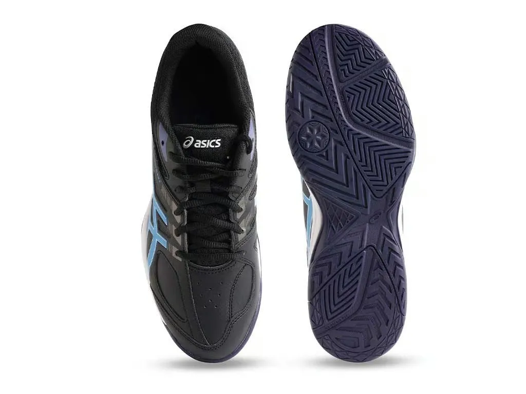 Asics Court Slide 2 Tennis Shoe - Black/Electric Blue