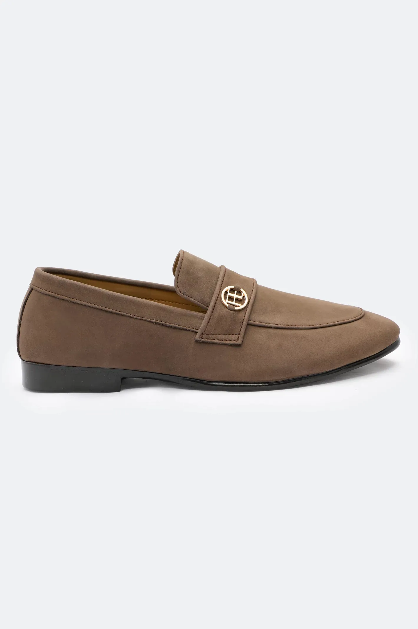 Beige Moccasins Formal Shoes