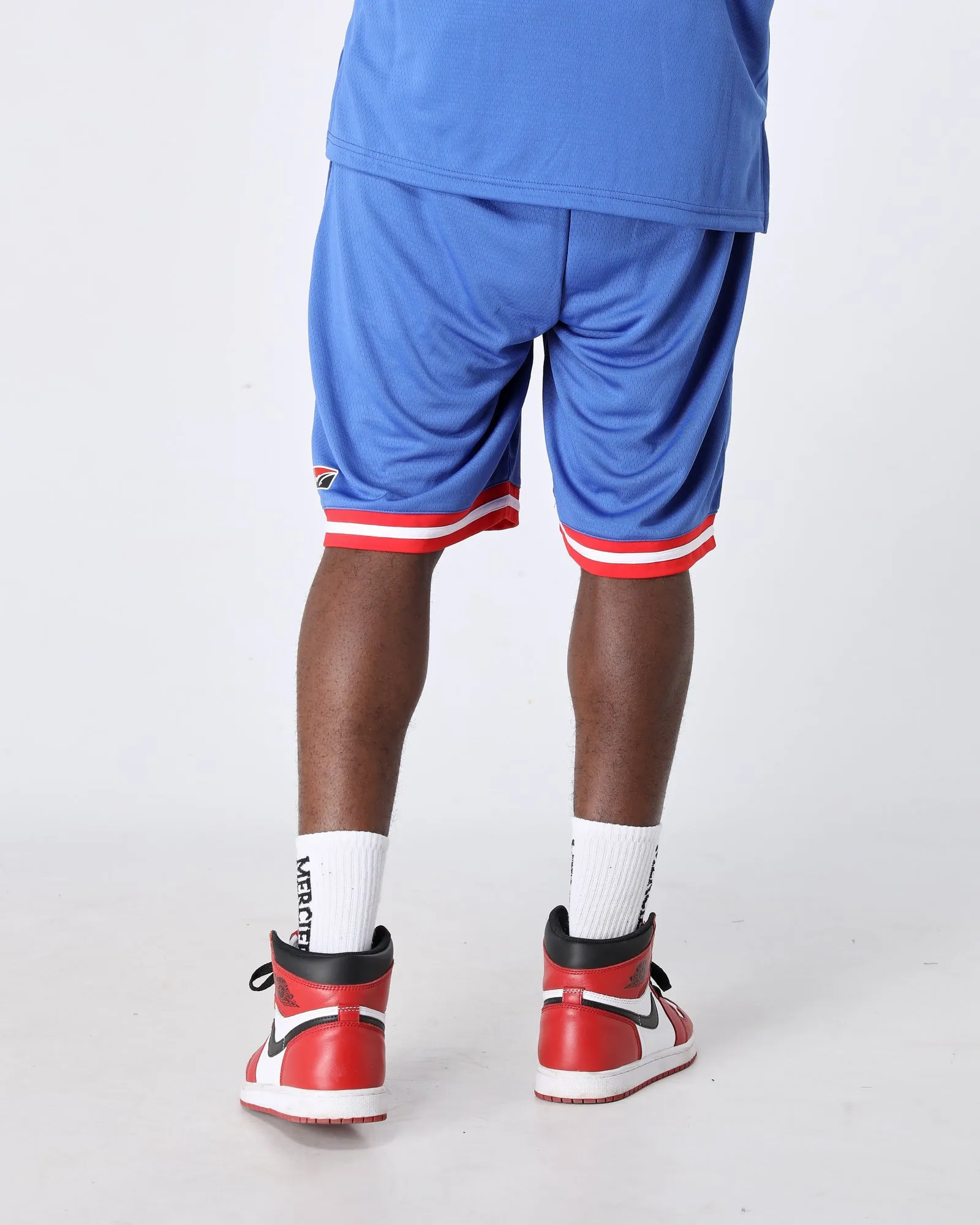 Blue Crawford Basketball Shorts