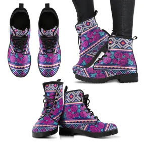 Boho Flowers Handcrafted Boots