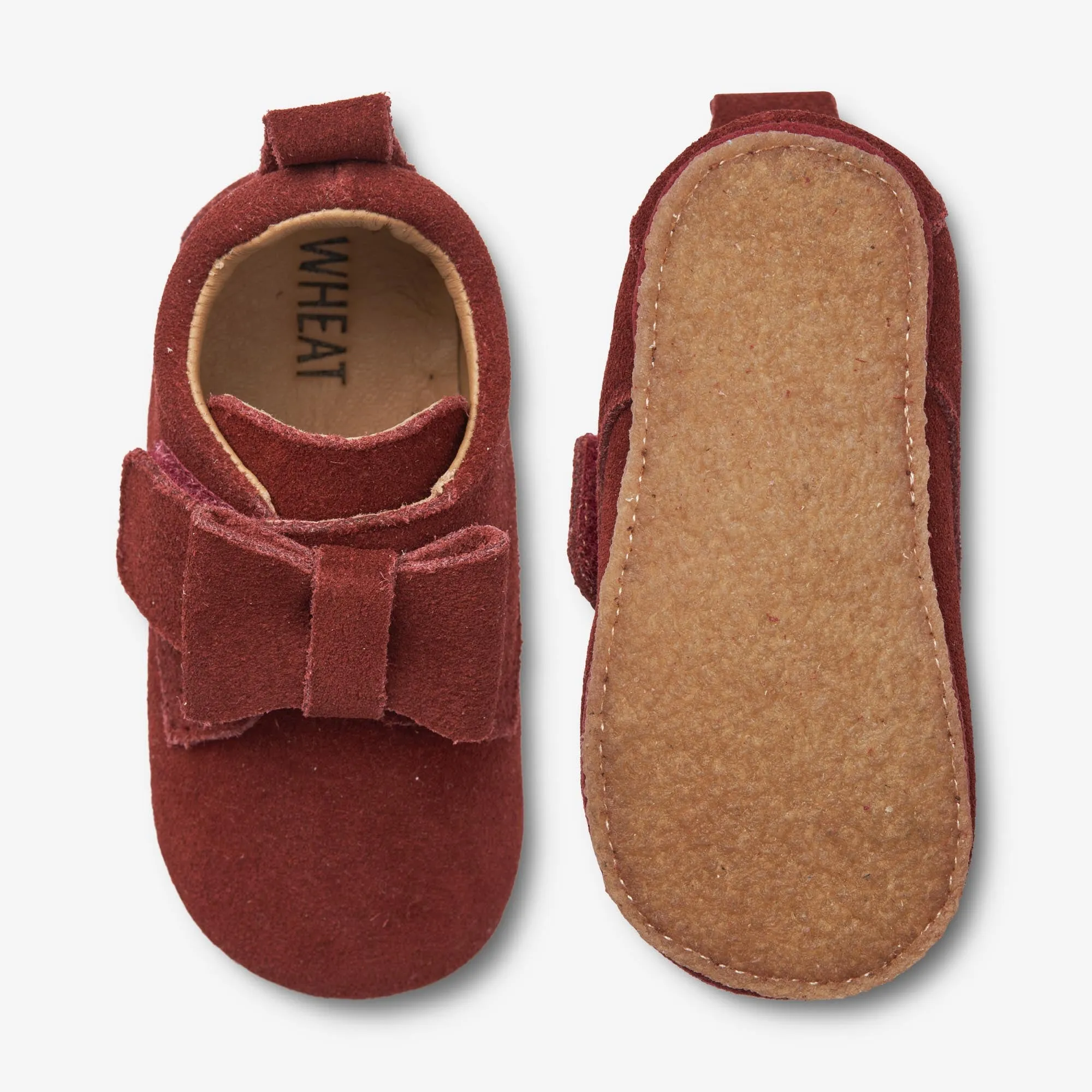 Bow Indoor Shoe | Baby - red