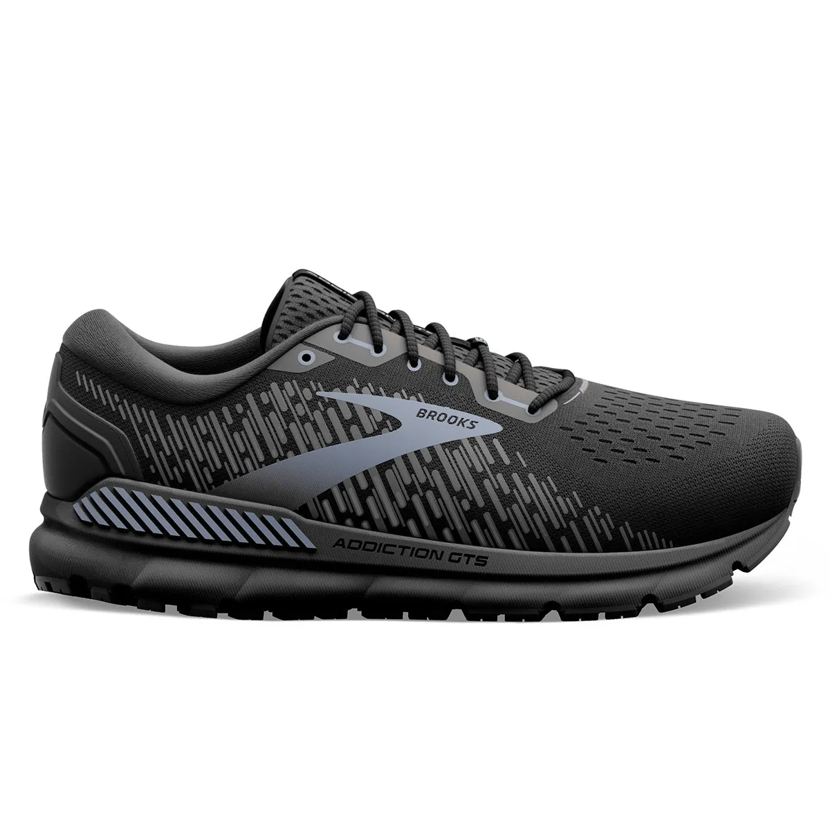 Brooks Addiction GTS 15 Mens Running Shoes | Black/Black/Ebony