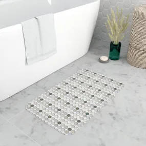 Farmhouse Polka Dots - Memory Foam Bath Mat