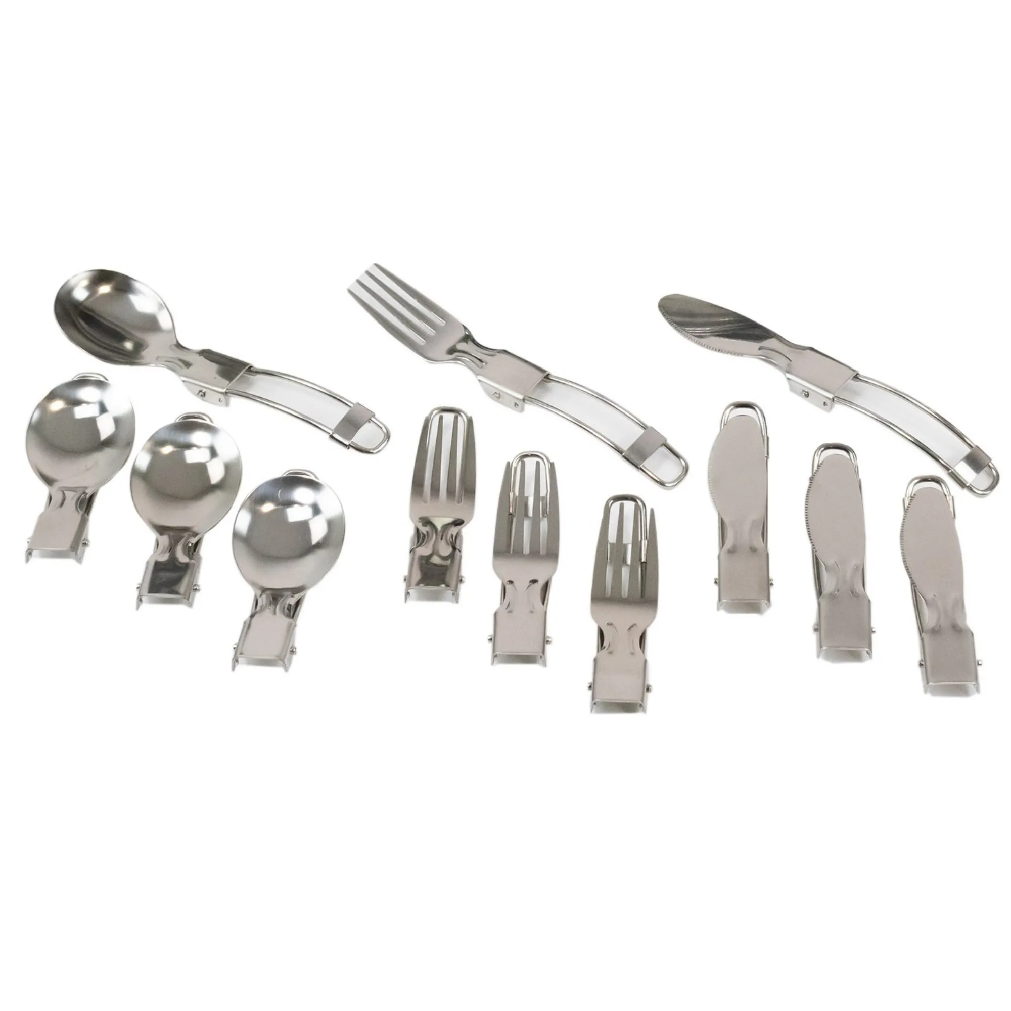 Foldable Stainless Steel Utensil Set