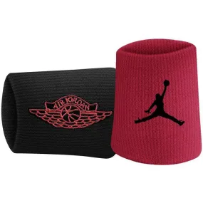 Jordan Jumpman X Wings Gym Wristbands Black / Red