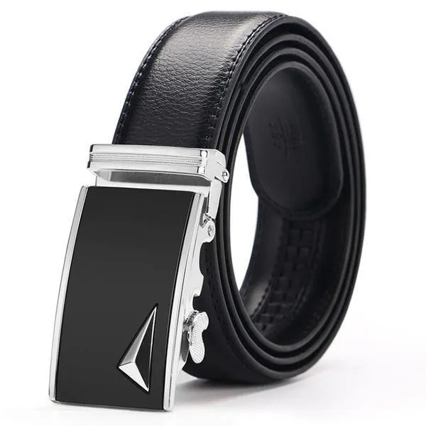 Men's Genuine Leather Adjustable Business Belt