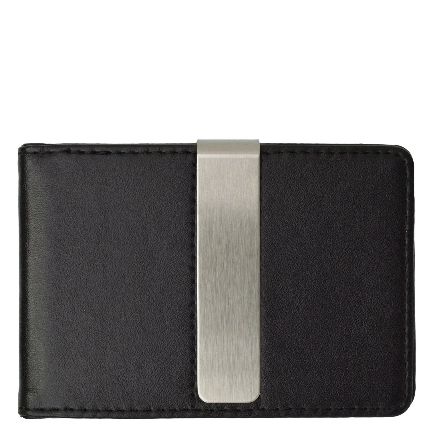 Minimalist Leather Money Clip Wallets