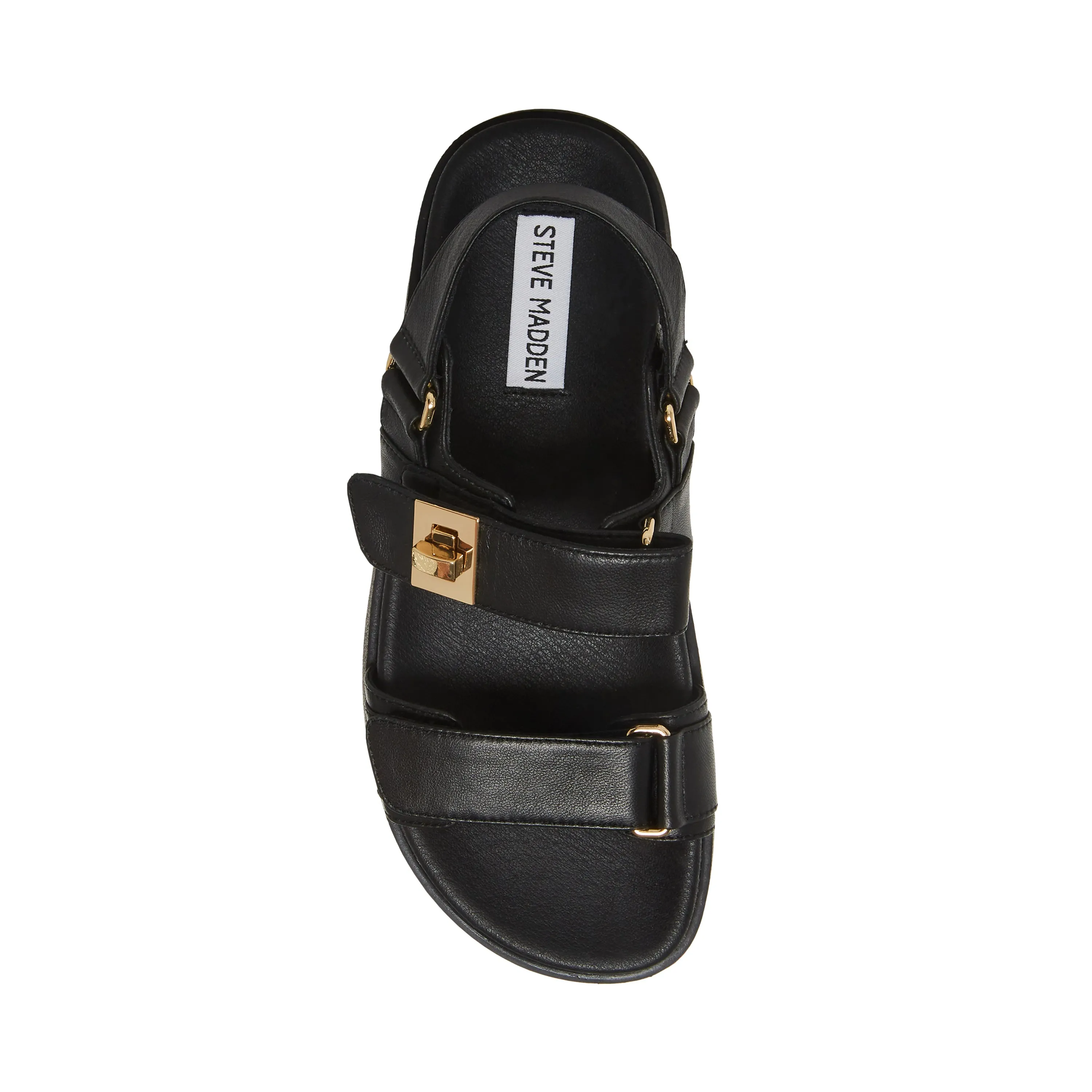 Mona Sandal BLACK LEATHER