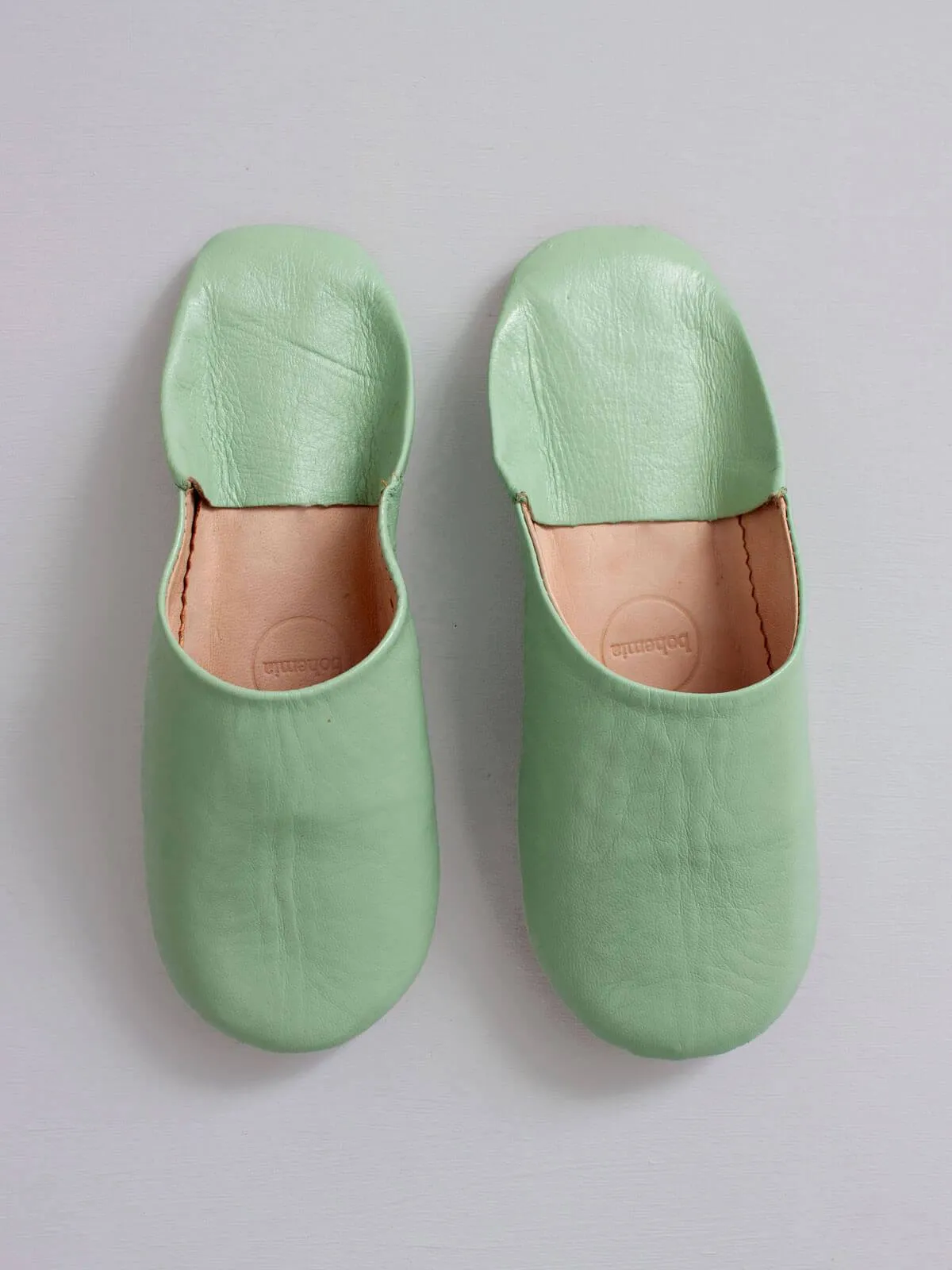 Moroccan Basic Babouche Slippers - Seconds, Large (Assorted Colours)