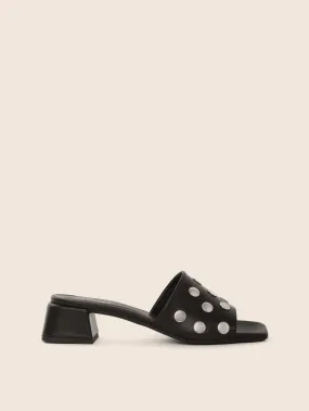 Mérida Black Stud Sandal