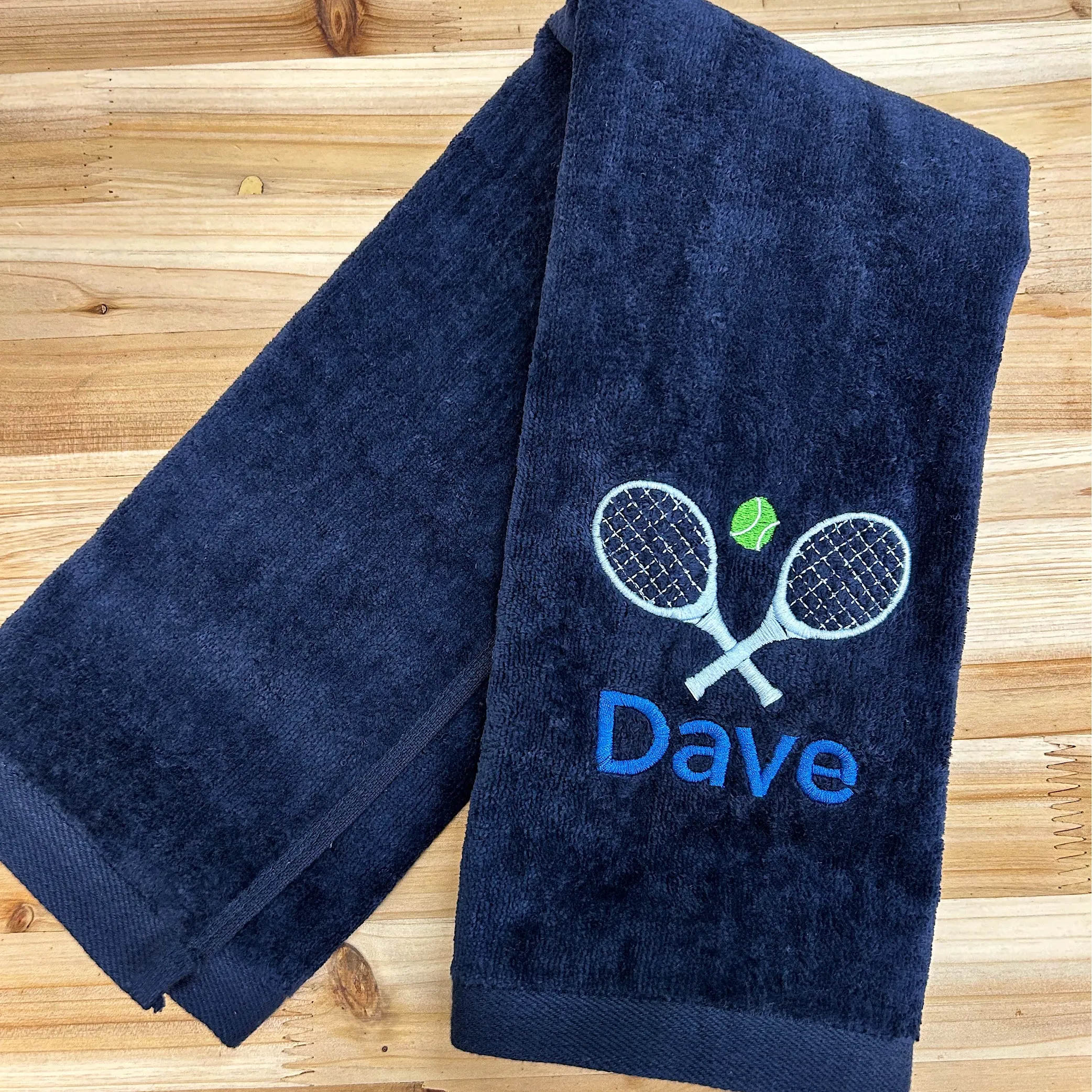 Personalized Tennis Towel