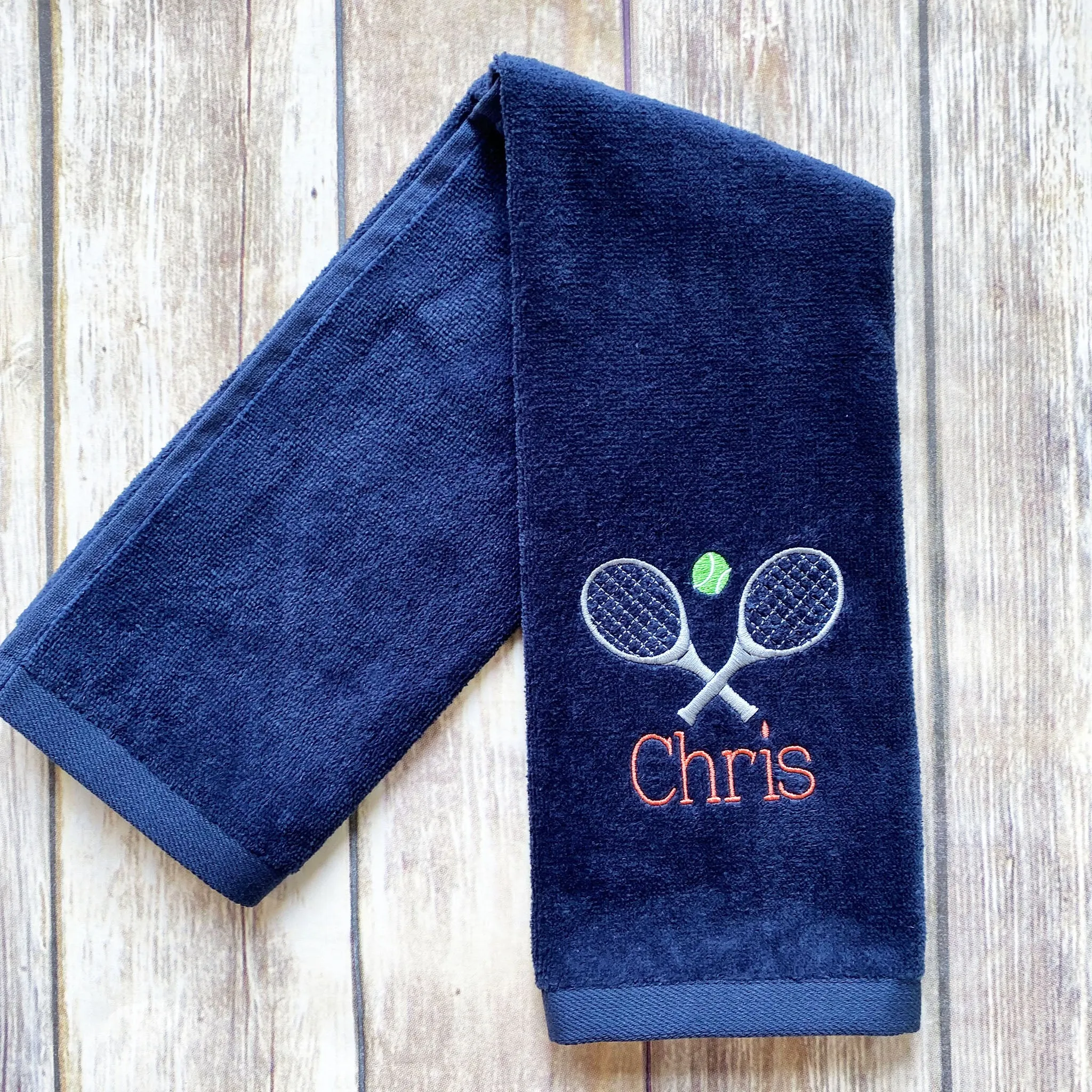 Personalized Tennis Towel