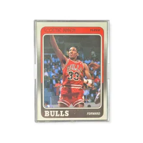 Scottie Pippen Rookie Card 1988 Fleer #20